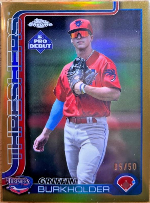 Griffin Burkholder [Gold Refractor] #PDC-40