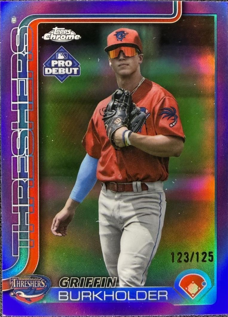 Griffin Burkholder [Purple Refractor] #PDC-40