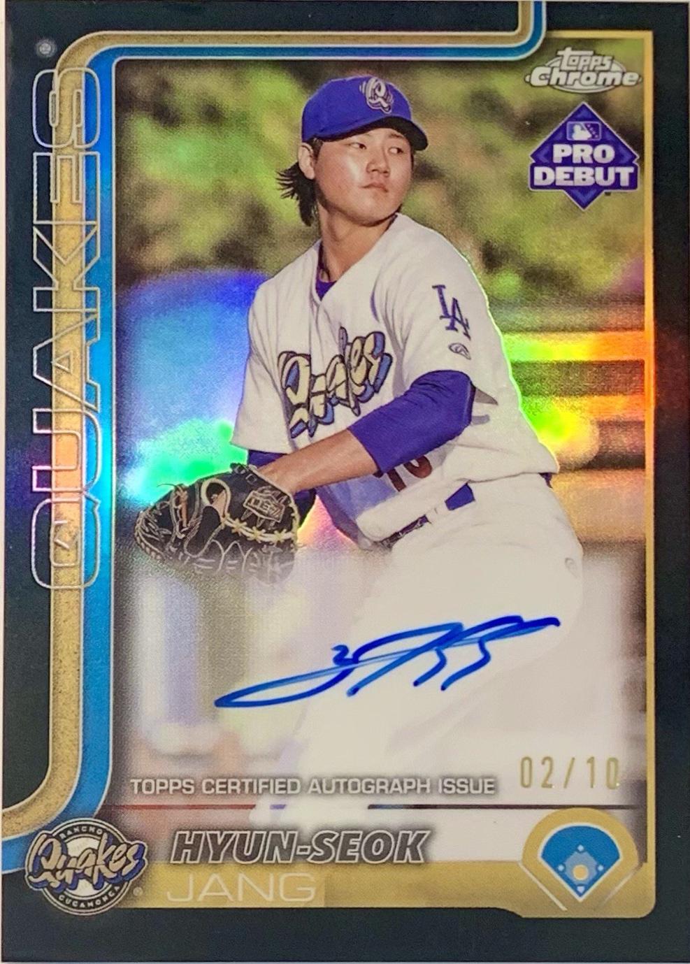 Hyun-Seok Jang [Black Refractor Autograph] #PDC-179
