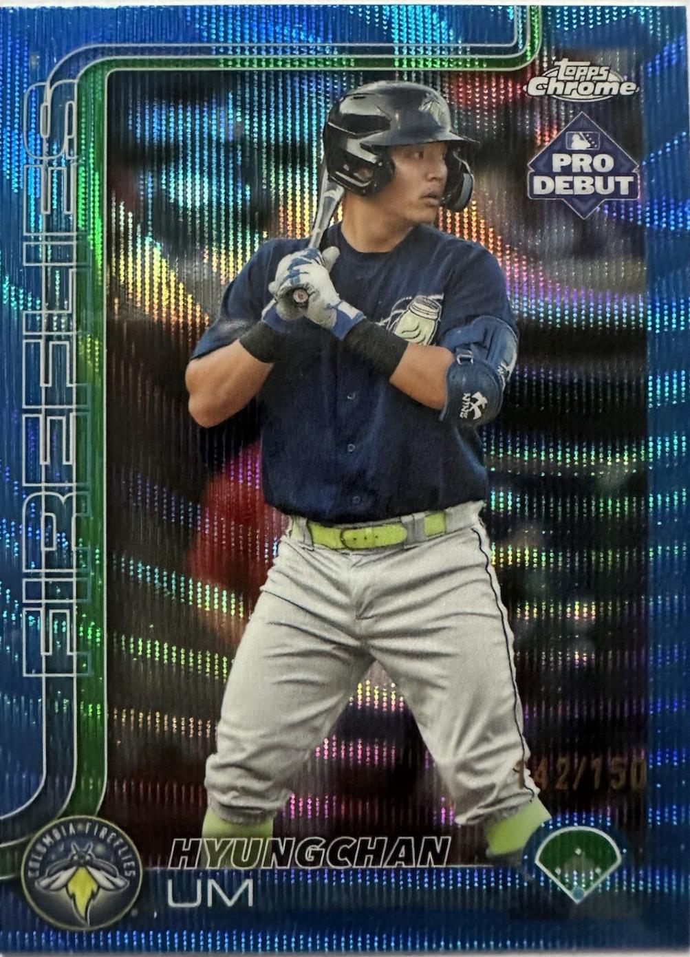 Hyungchan Um [Blue Wave Refractor] #PDC-195