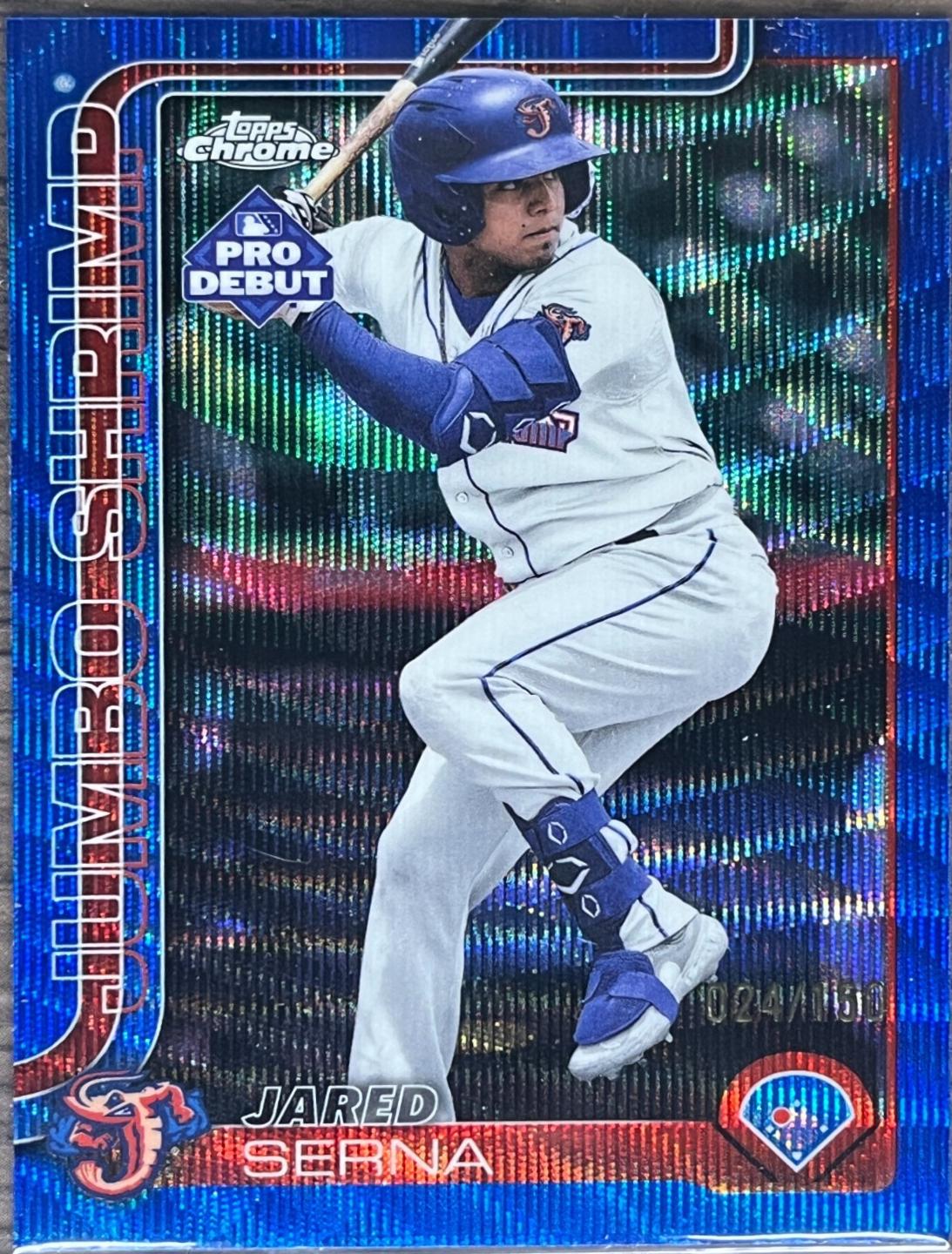 Jared Serna [Blue Wave Refractor] #PDC-121