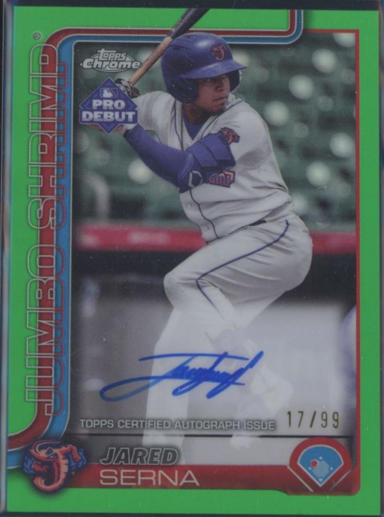 Jared Serna [Green Refractor] #PDC-121
