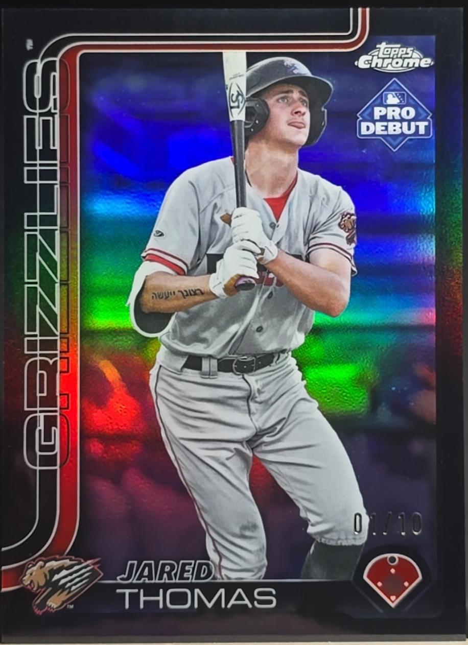 Jared Thomas [Black Refractor] #PDC-27