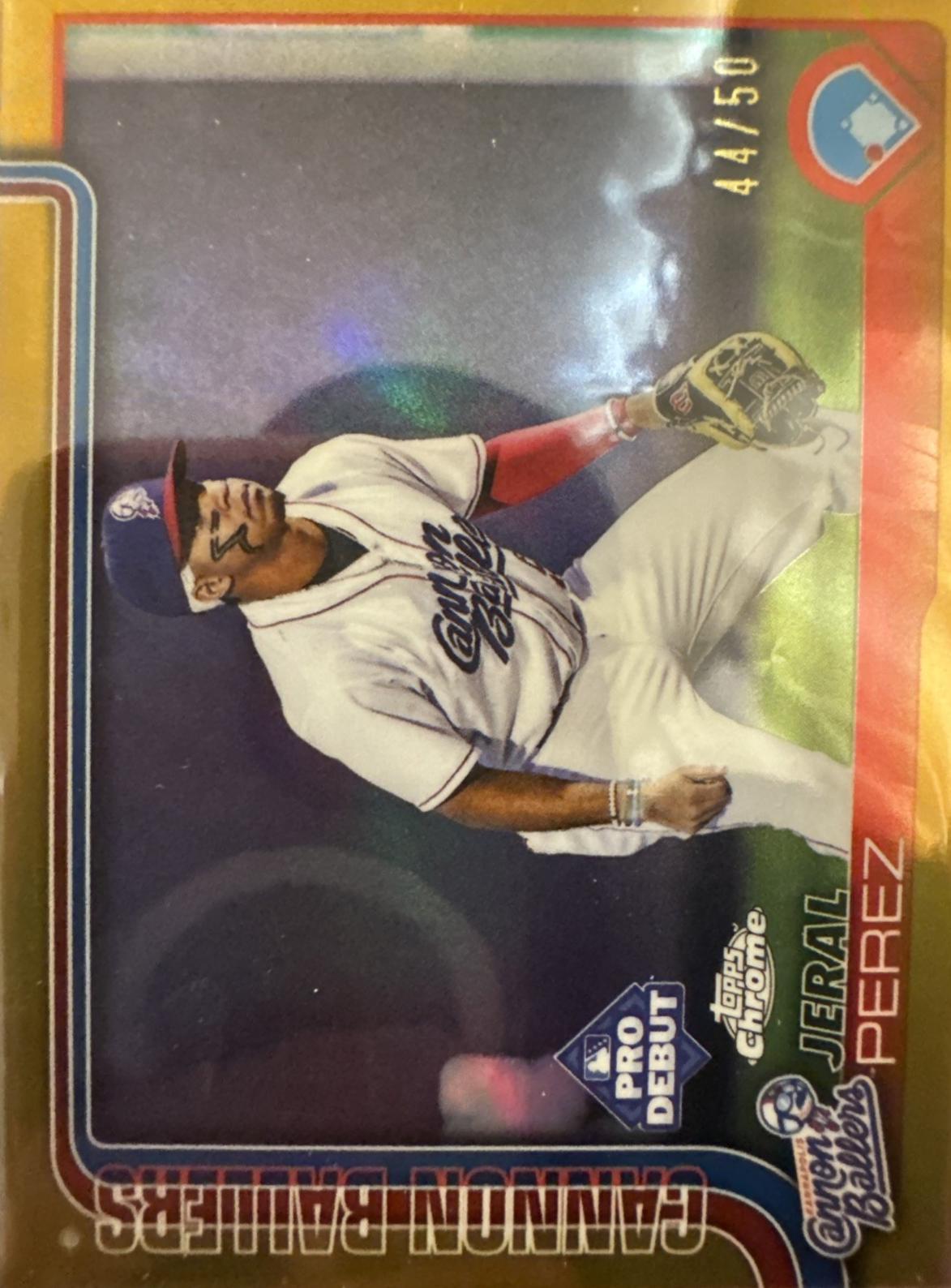Jeral Perez [Gold Refractor] #PDC-24