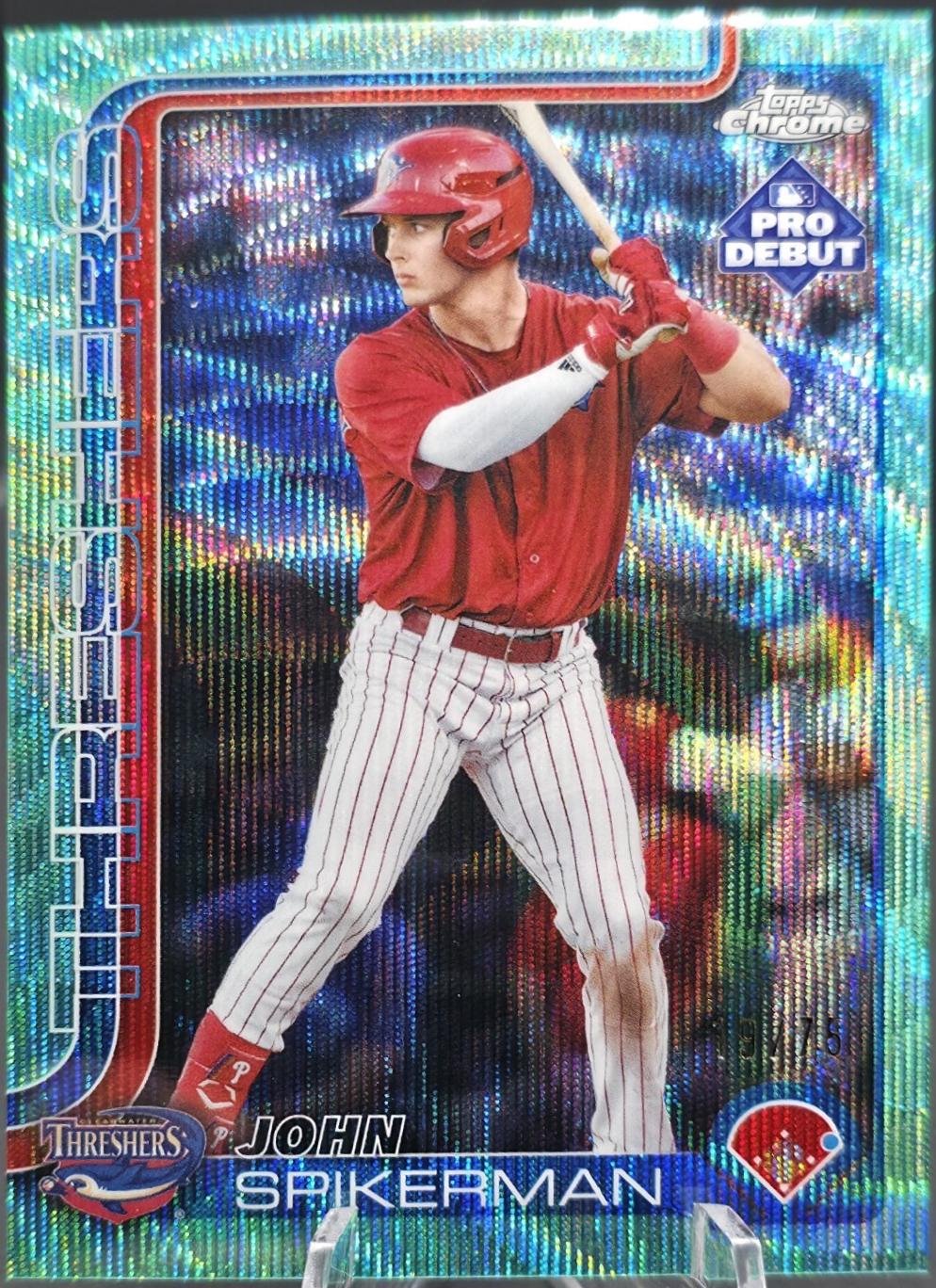 John Spikerman [Aqua Wave Refractor] #PDC-71