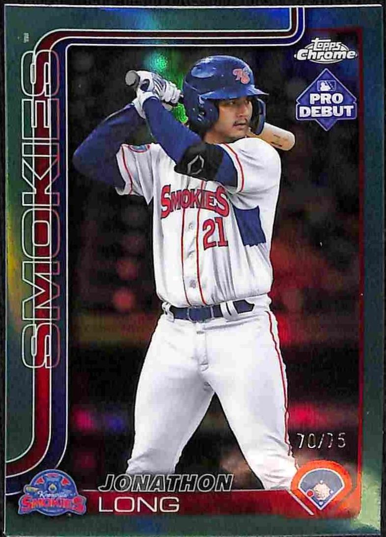 Jonathon Long [Aqua Refractor] #PDC-162