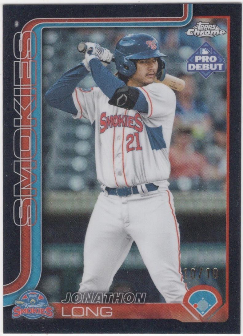 Jonathon Long [Black Refractor] #PDC-162