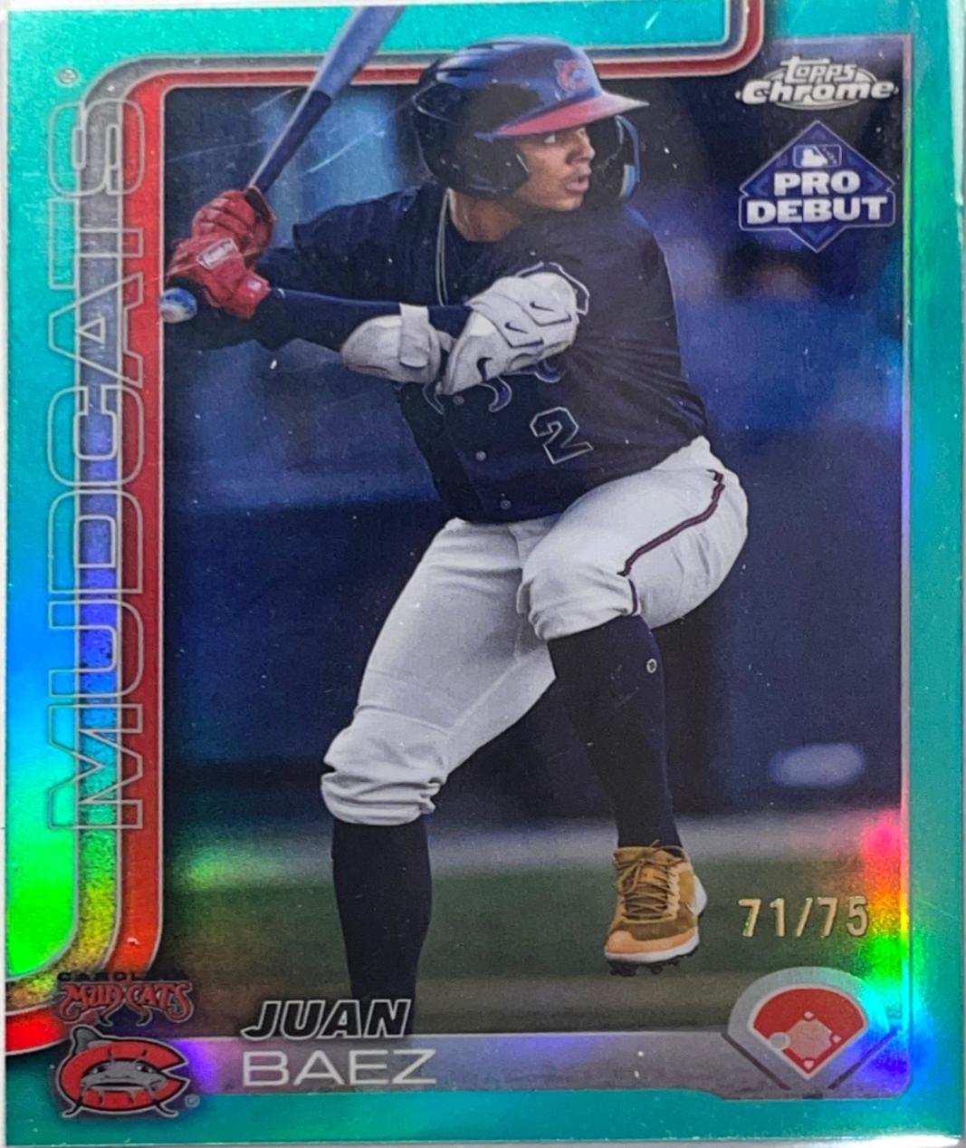 Juan Baez [Aqua Refractor] #PDC-91