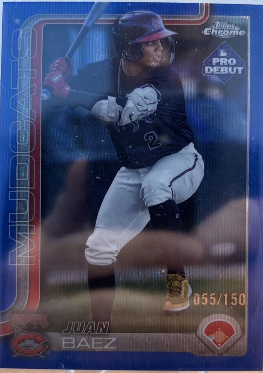 Juan Baez [Blue Wave Refractor] #PDC-91