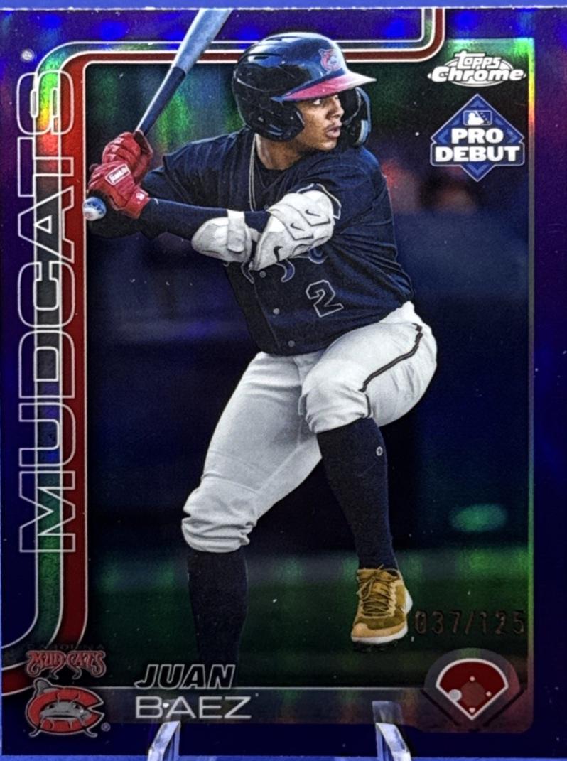 Juan Baez [Purple Refractor] #PDC-91