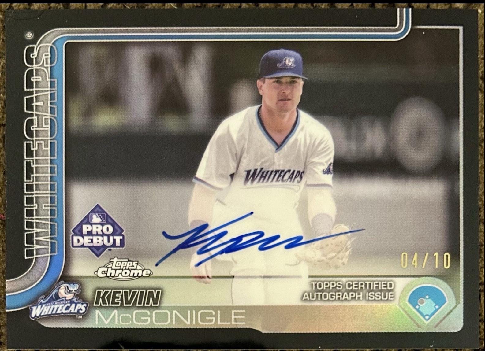 Kevin McGonigle [Black Refractor Autograph] #PDC-107
