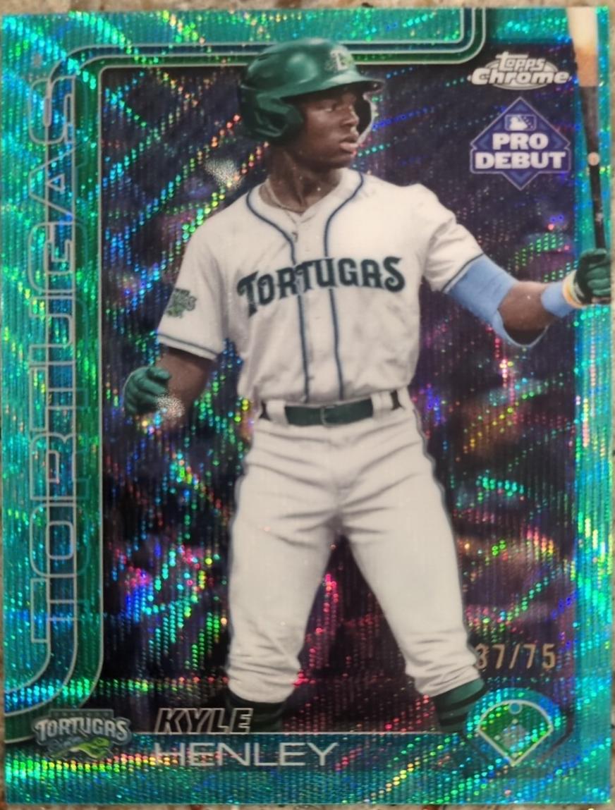 Kyle Henley [Aqua Wave Refractor] #PDC-112