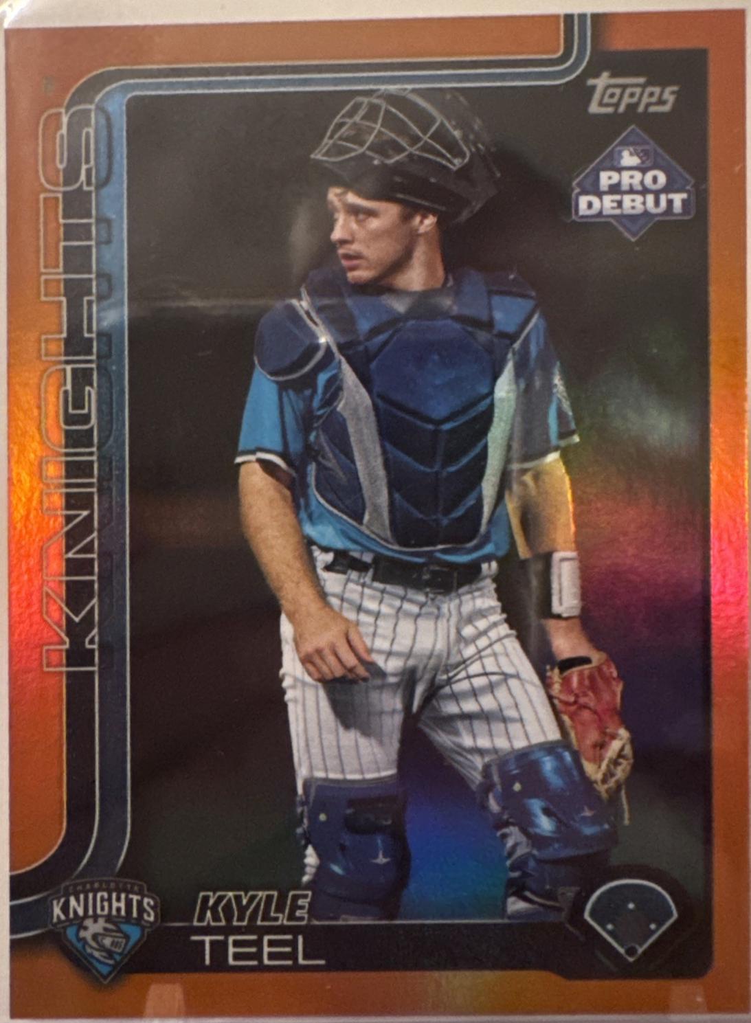 Kyle Teel [Orange Refractor] #PDC-185