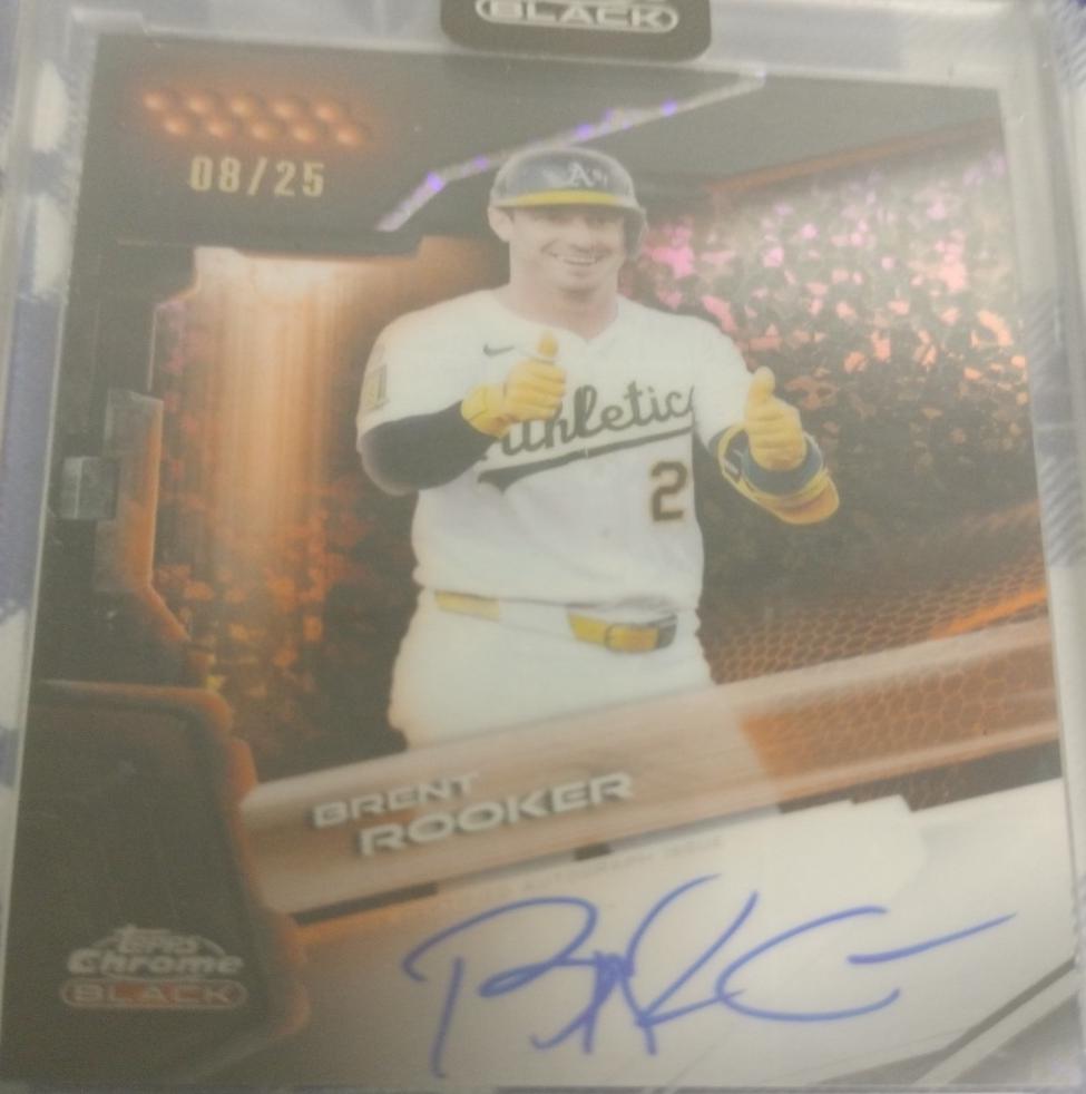 Brent Rooker [Orange Refractor] #CBA-BR