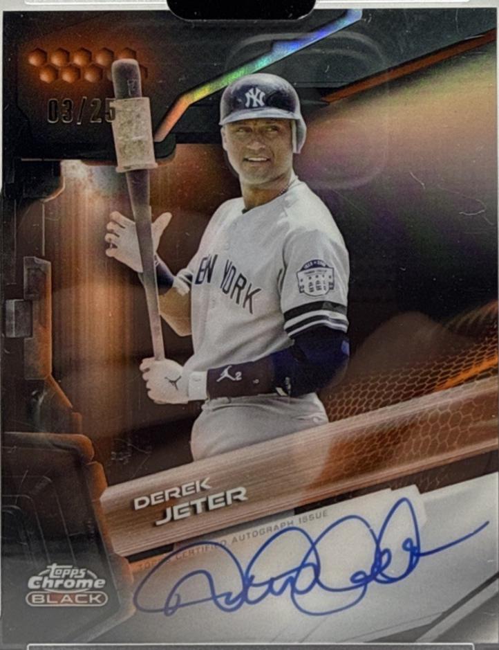 Derek Jeter [Orange Refractor] #CBA-DJ