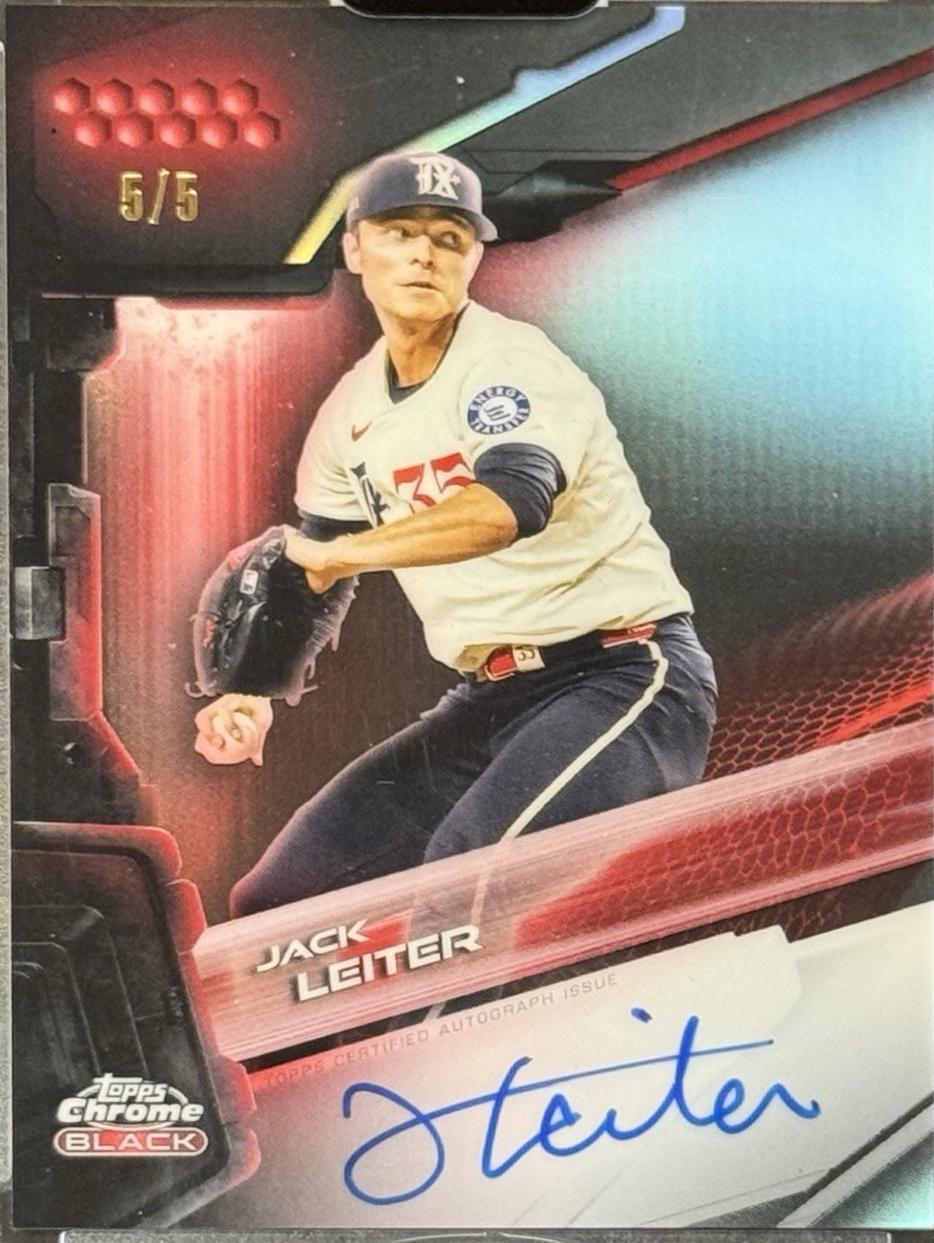Jack Leiter [Red Refractor] #CBA-JLE