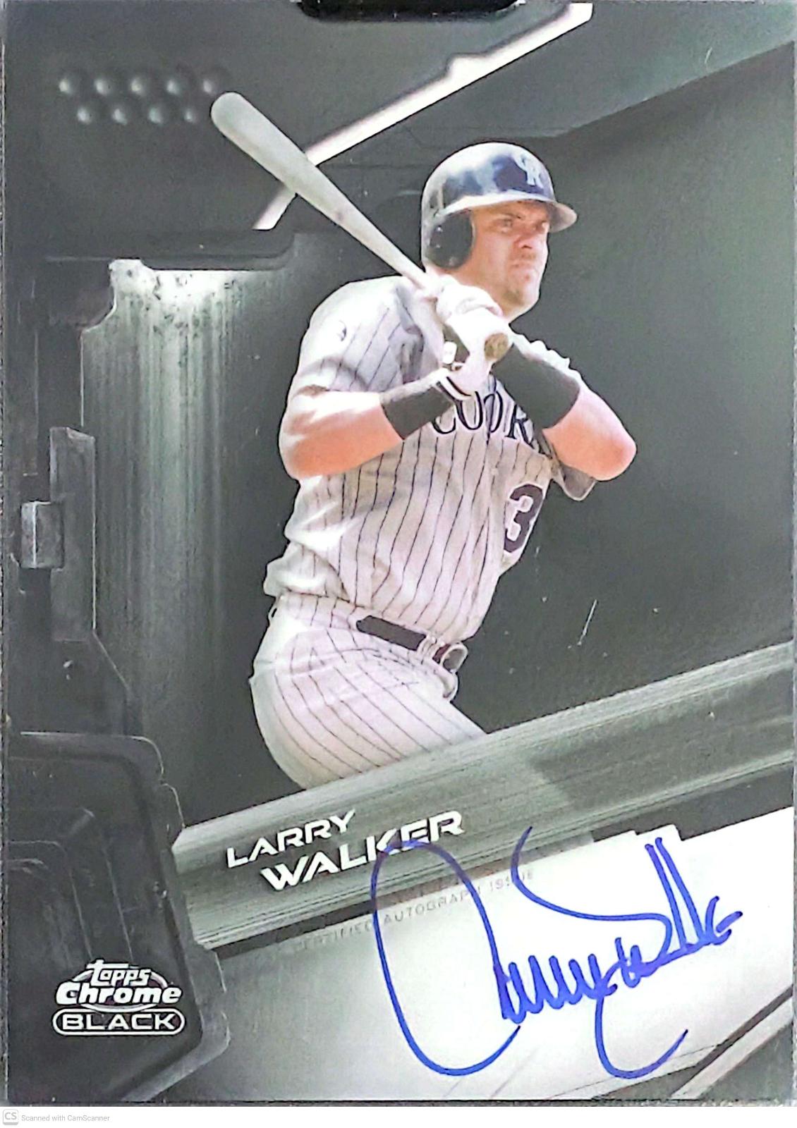 Larry Walker #CBA-LWA