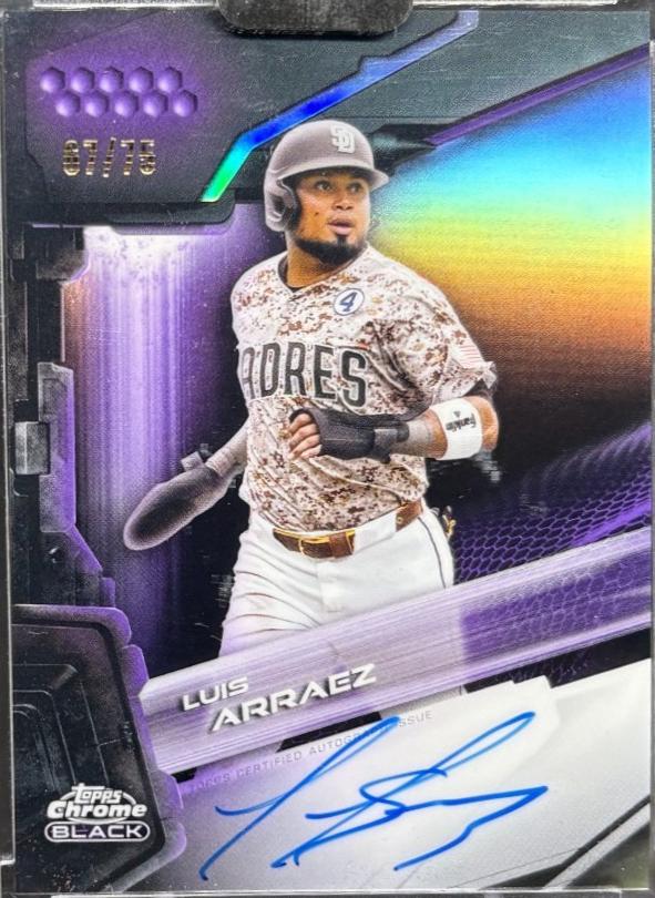 Luis Arraez [Purple Refractor] #CBA-LA