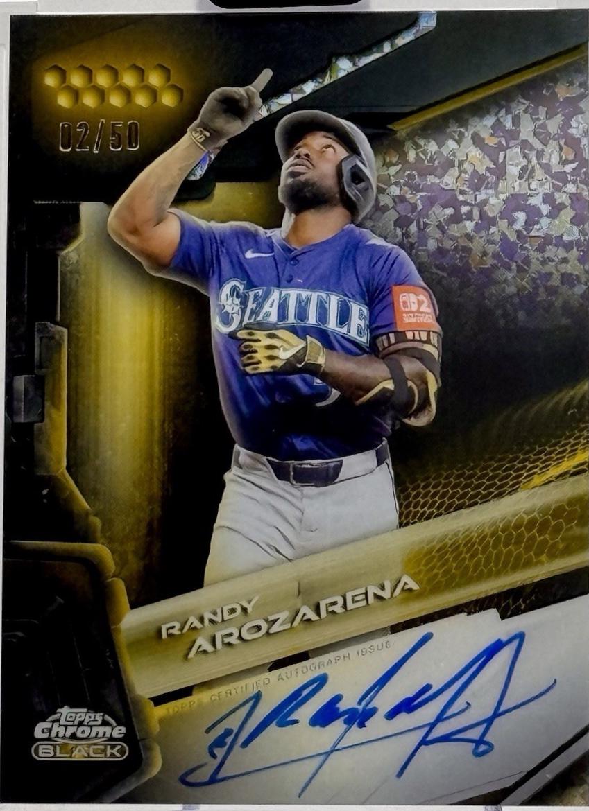 Randy Arozarena [Gold Refractor] #CBA-RAR
