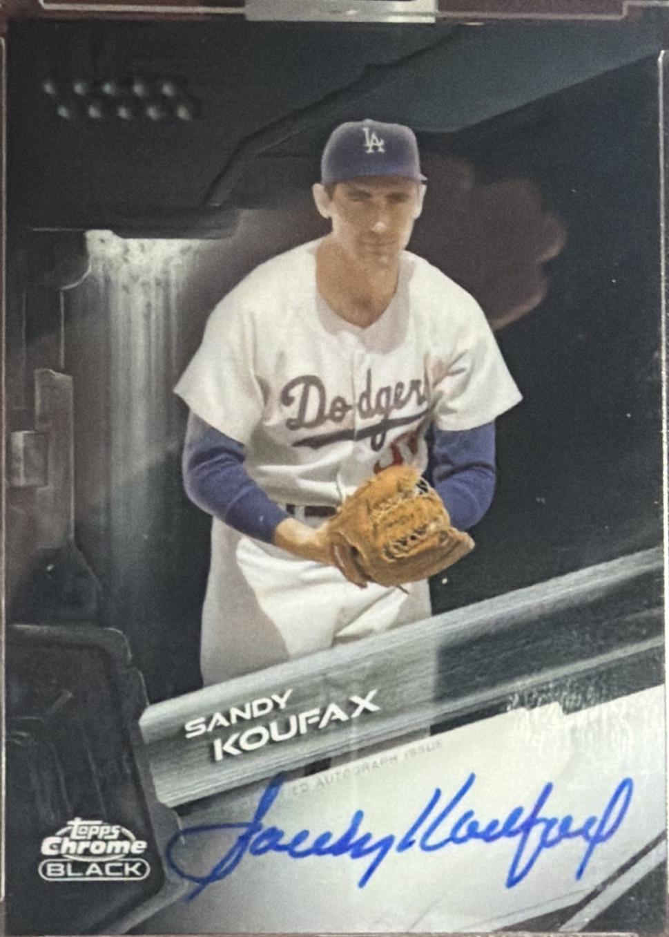 Sandy Koufax #CBA-SK