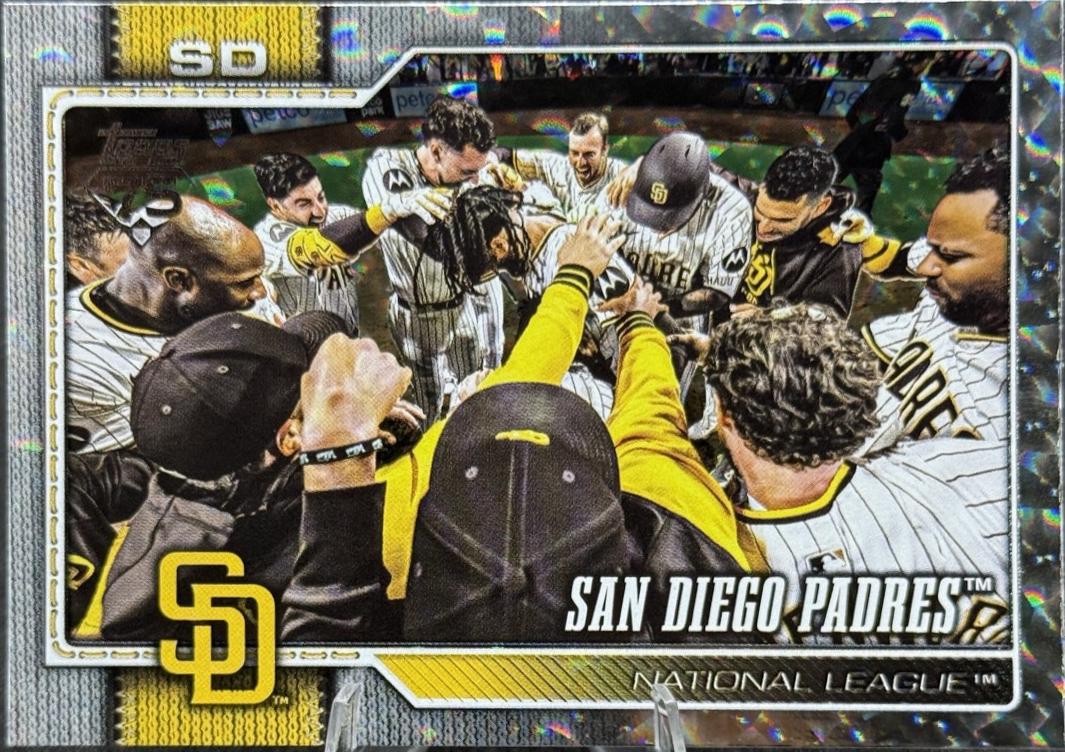 San Diego Padres [Silver Crackleboard] #292