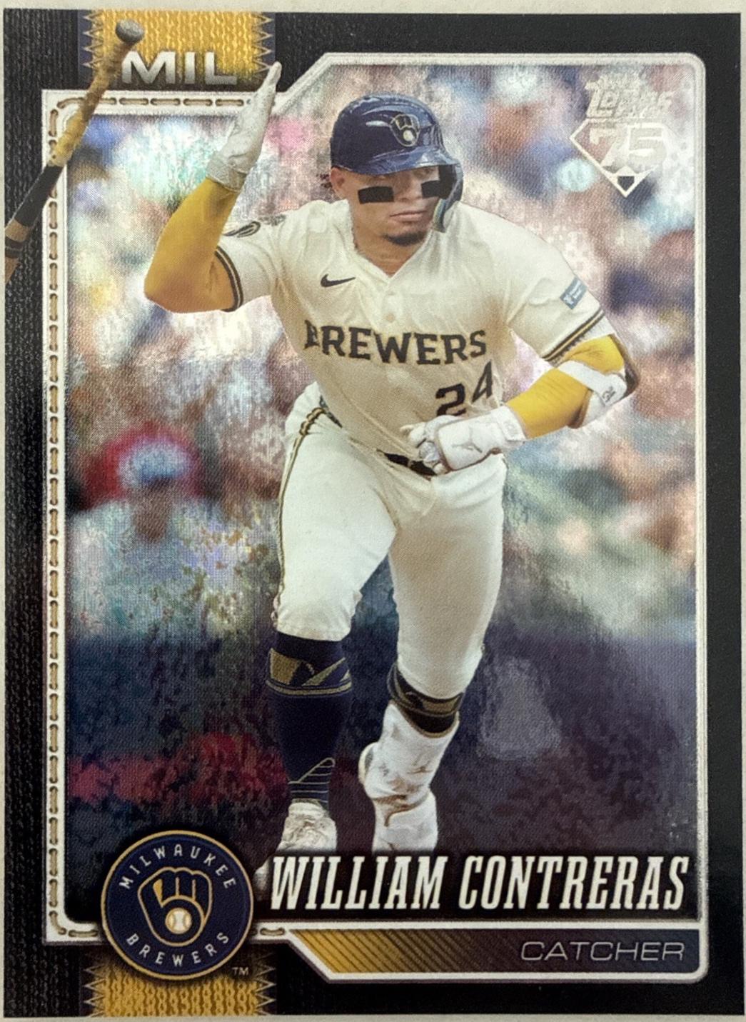 William Contreras [Black Holo] #192