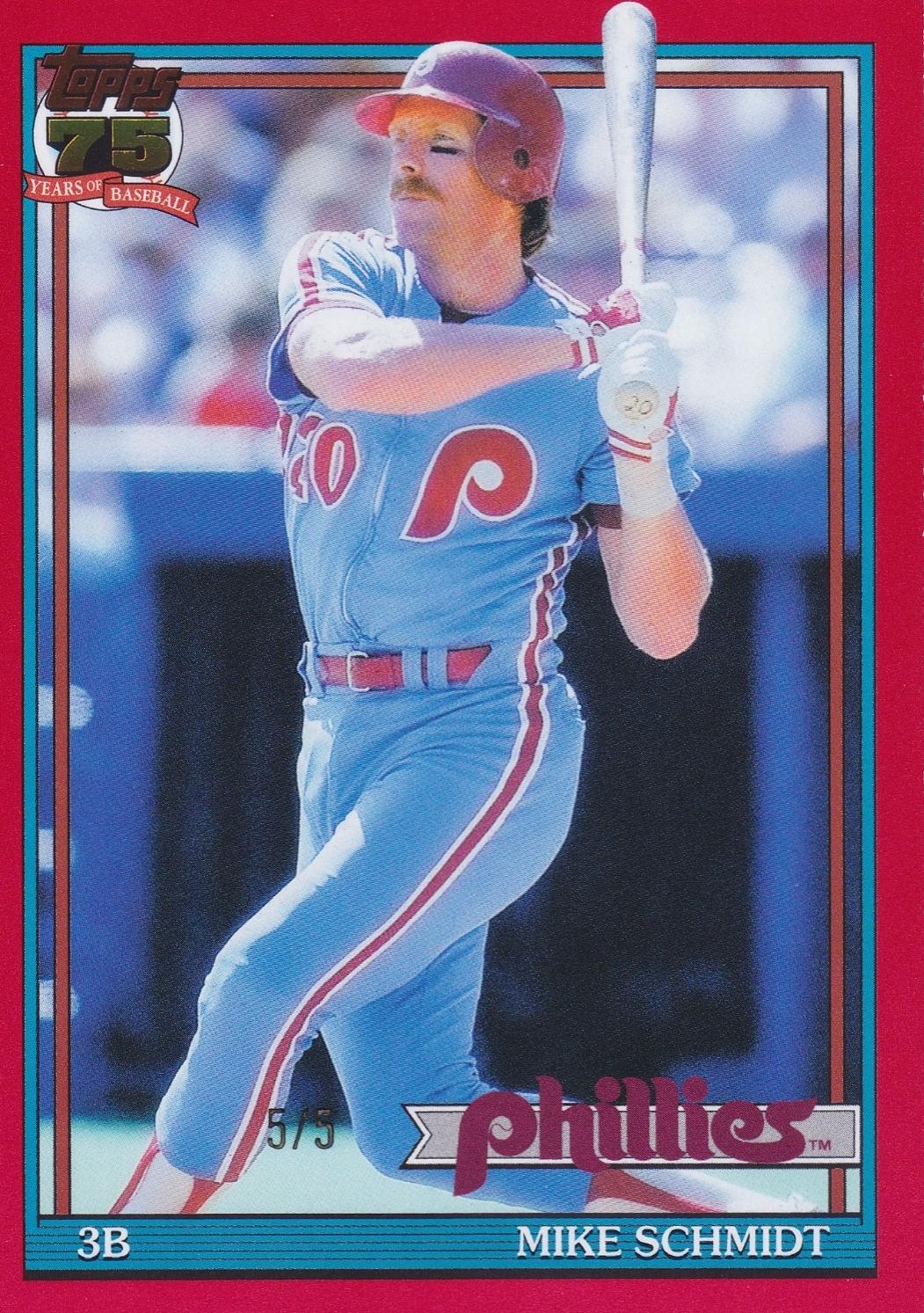 Mike Schmidt [Red] #T91-72