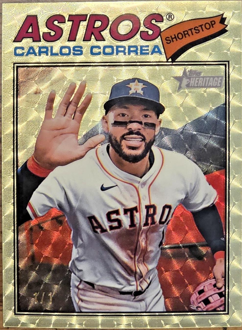 Carlos Correa [Superfractor Chrome] #154