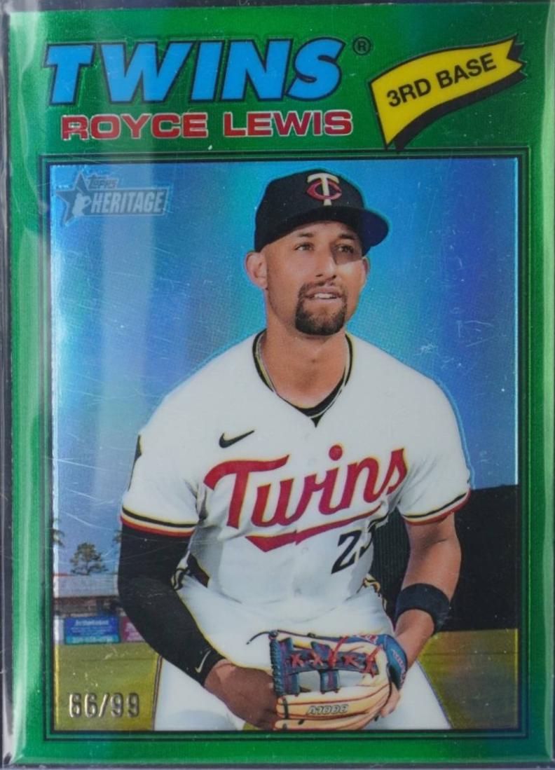 Royce Lewis [Green Bordered Chrome] #85