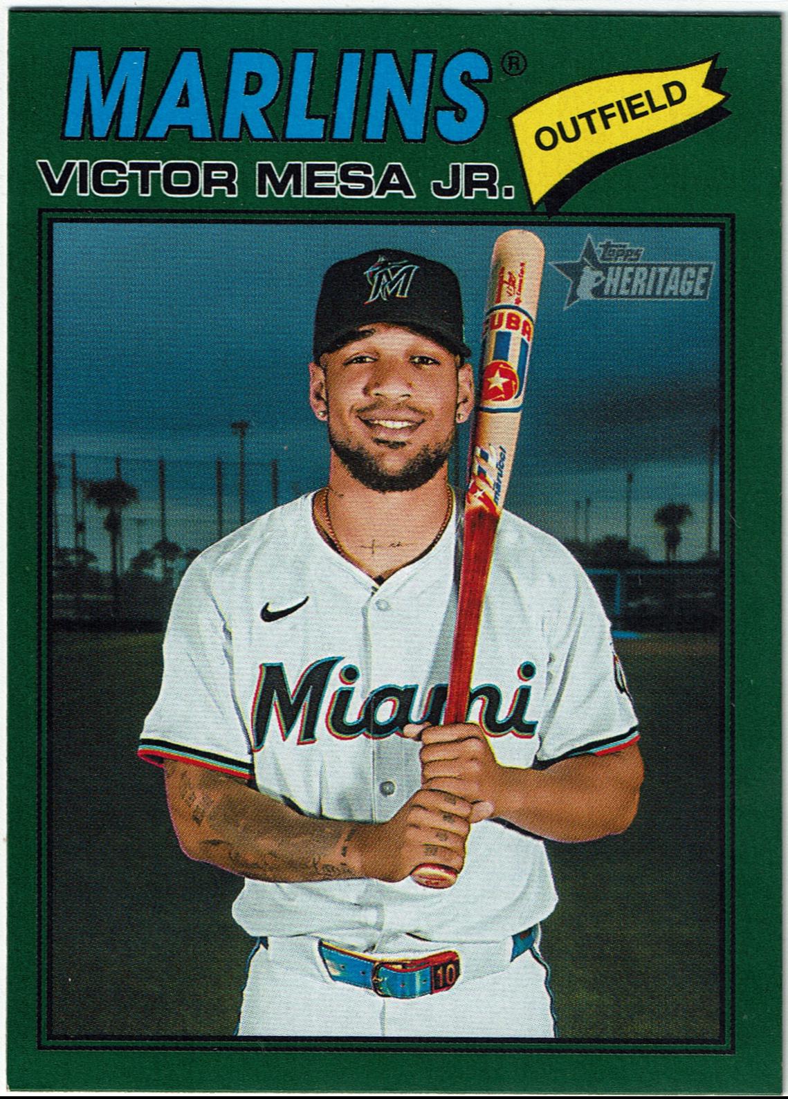 Victor Mesa Jr. [Dark Green Bordered] #257