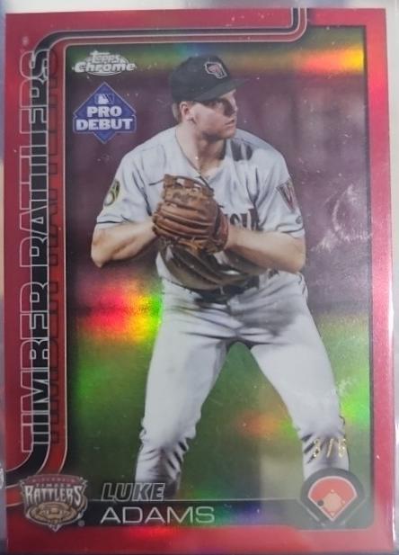 Luke Adams [Red Refractor] #PDC-69