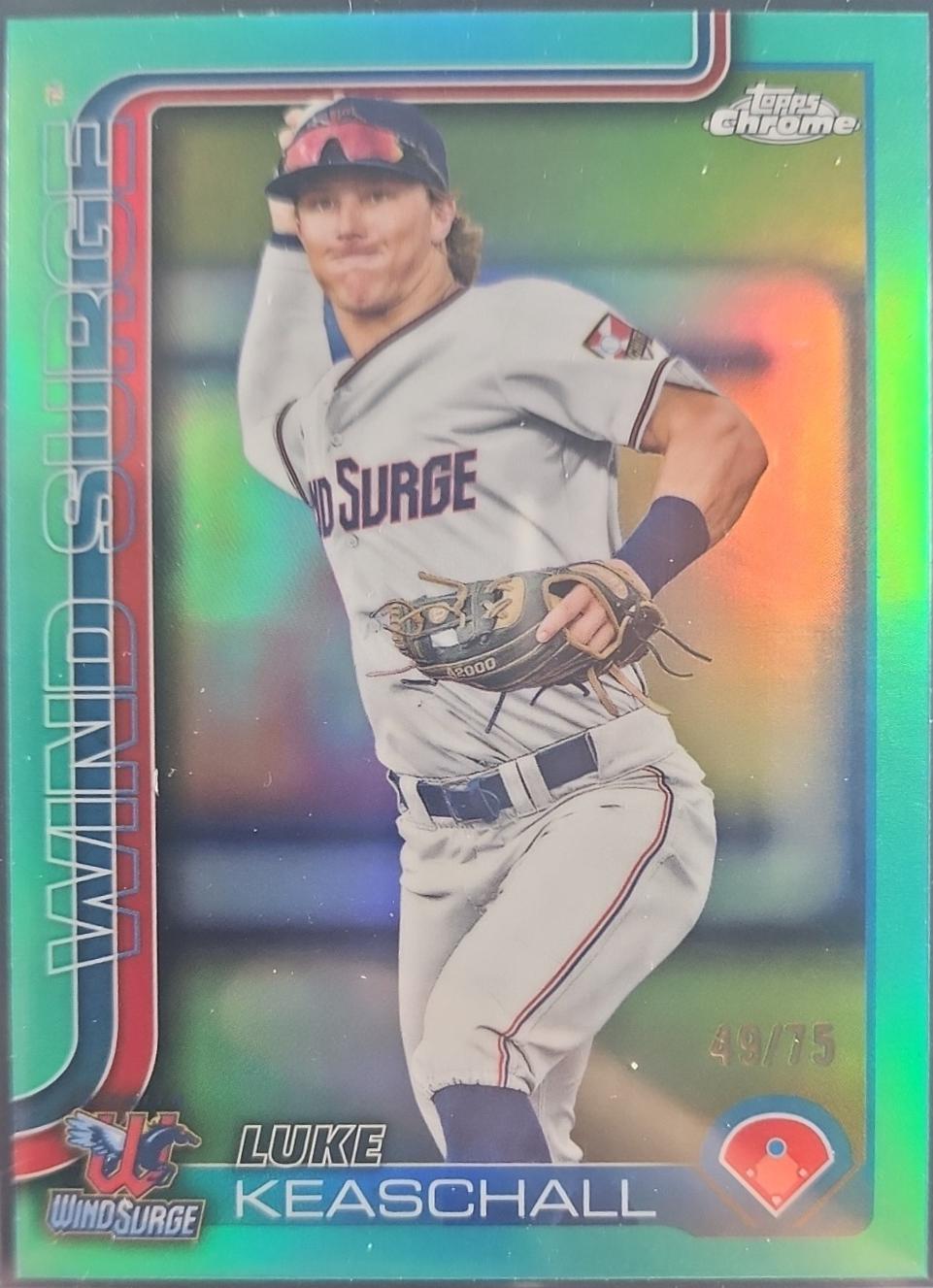 Luke Keaschall [Aqua Refractor] #PDC-193