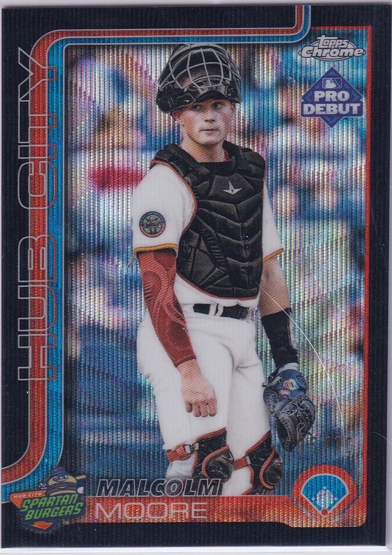 Malcolm Moore [Black Wave Refractor] #PDC-199