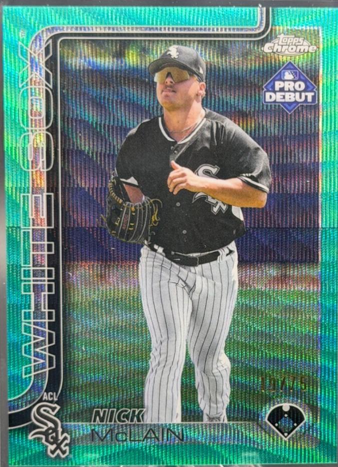 Nick McLain [Aqua Wave Refractor] #PDC-190