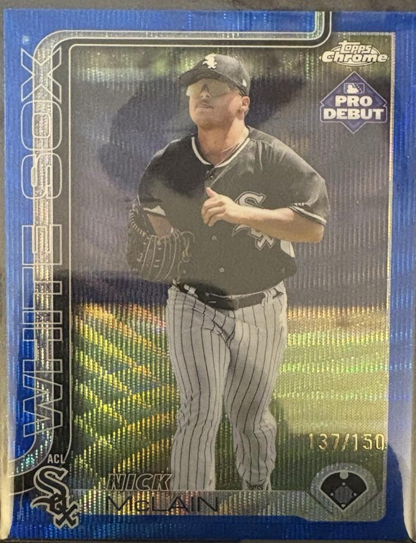 Nick McLain [Blue Wave Refractor] #PDC-190