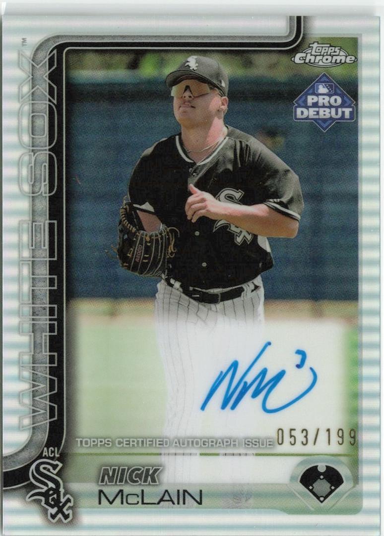 Nick McLain [Refractor Autograph] #PDC-190
