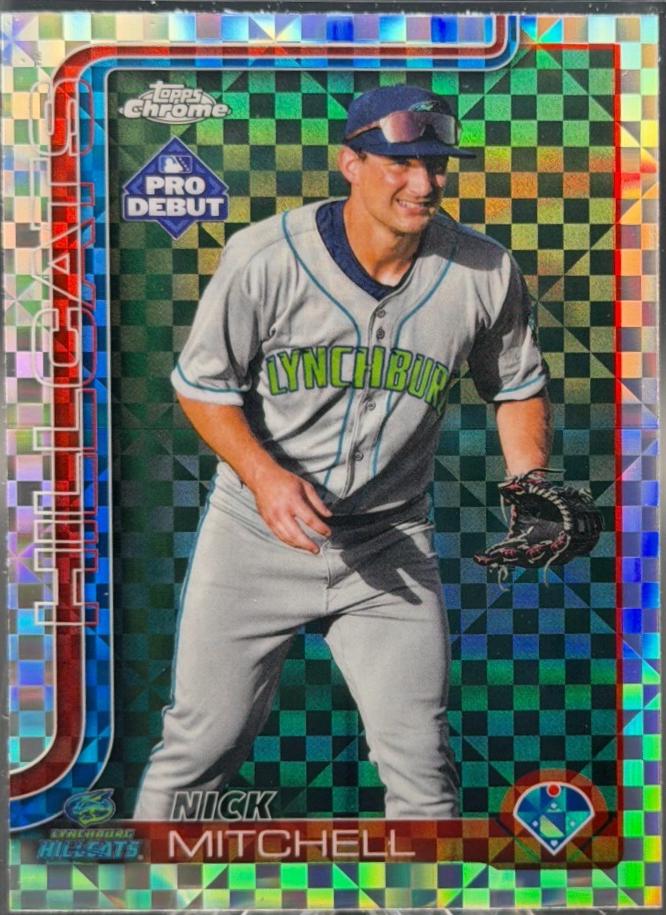 Nick Mitchell [Blue Refractor] #PDC-149