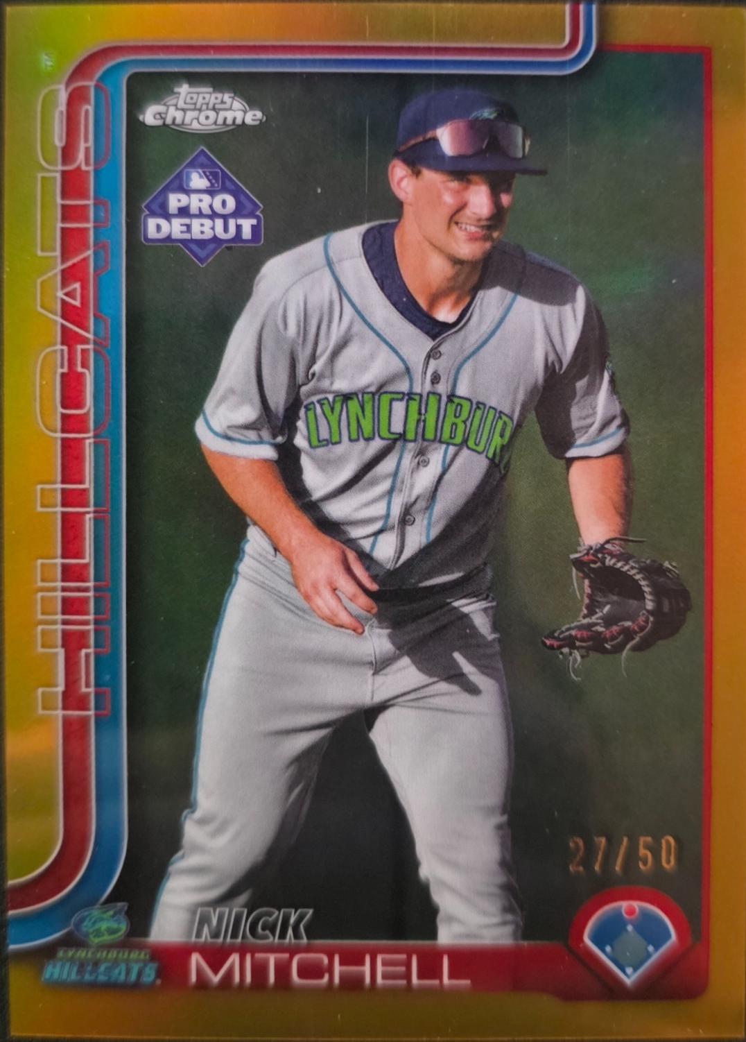 Nick Mitchell [Gold Refractor] #PDC-149