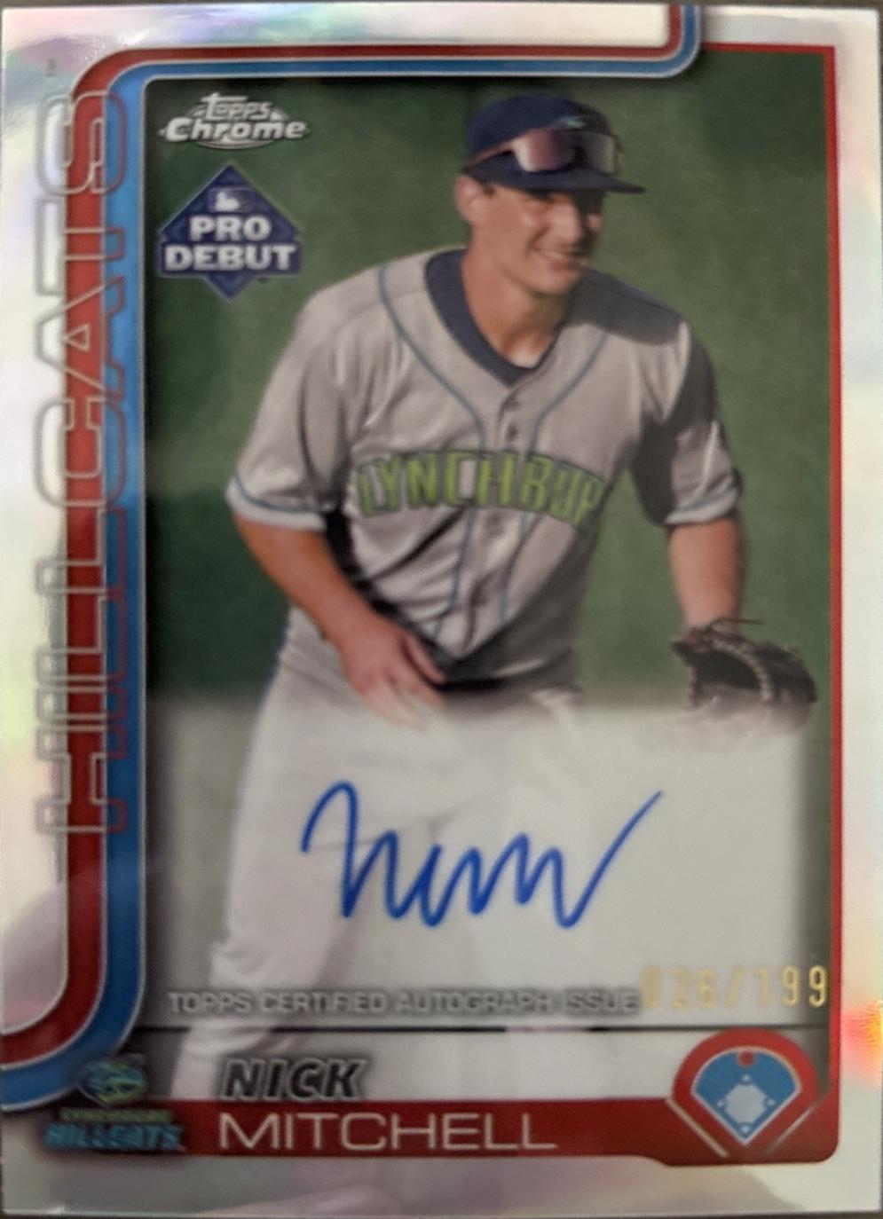Nick Mitchell [Refractor Autograph] #PDC-149