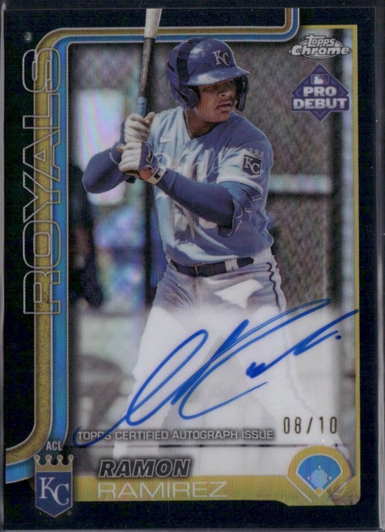 Ramon Ramirez [Black Refractor Autograph] #PDC-73