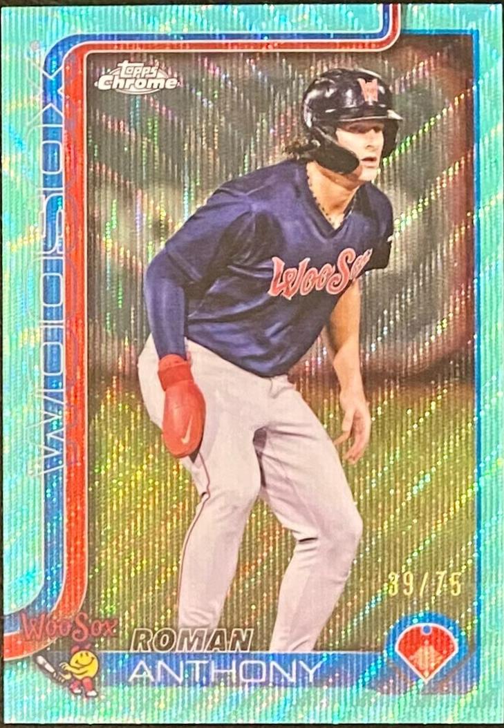 Roman Anthony [Aqua Wave Refractor] #PDC-12