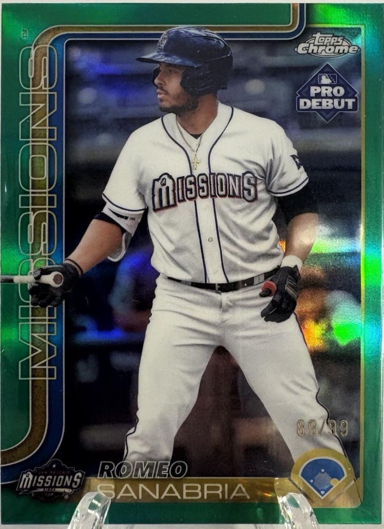Romeo Sanabria [Green Refractor] #PDC-4