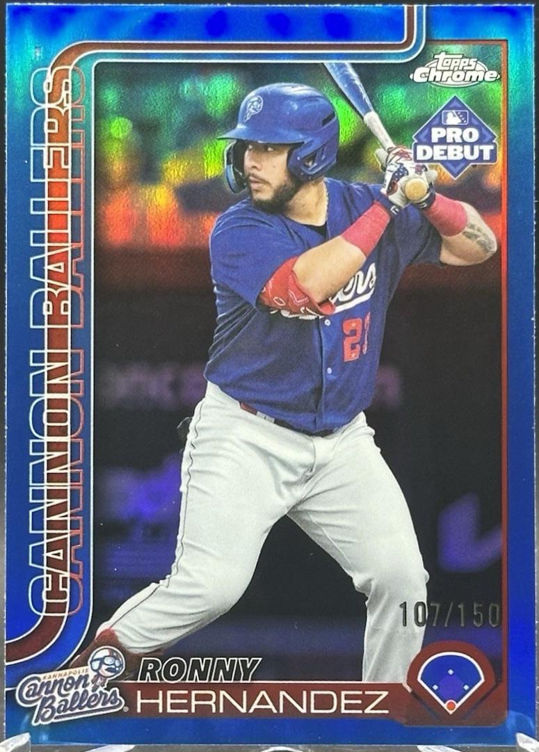 Ronny Hernandez [Blue Refractor] #PDC-161