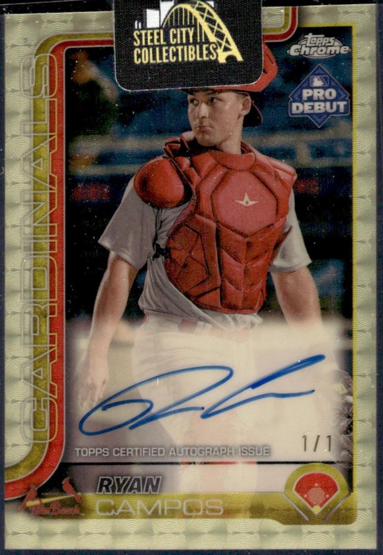 Ryan Campos [Superfractor Autograph] #PDC-141