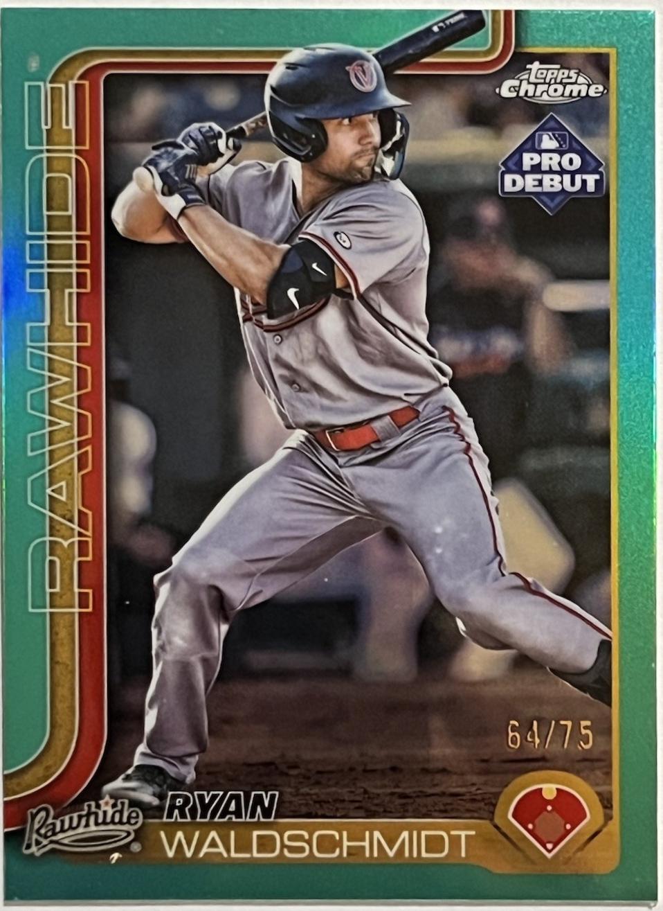 Ryan Waldschmidt [Aqua Refractor] #PDC-168