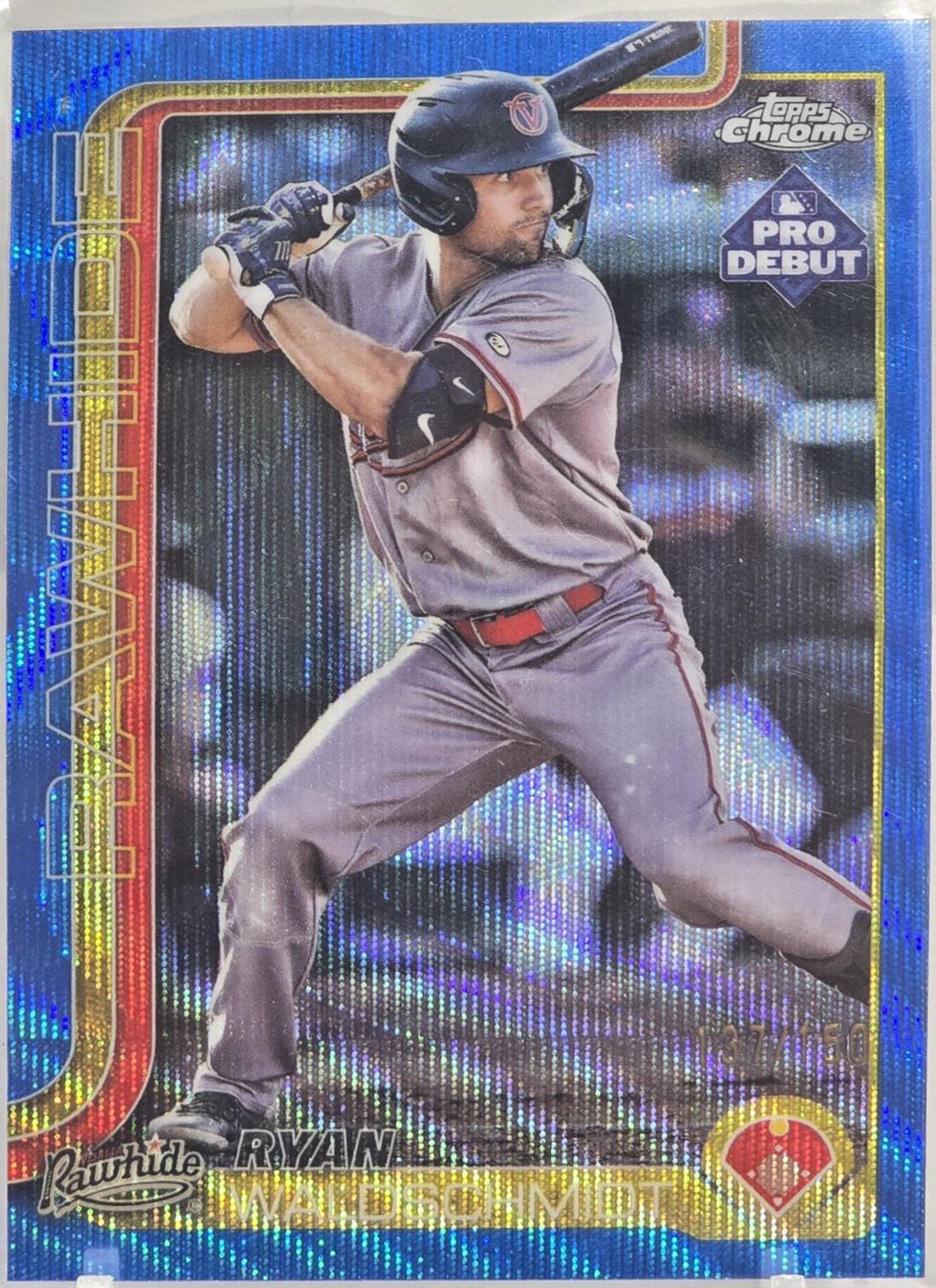 Ryan Waldschmidt [Blue Wave Refractor] #PDC-168
