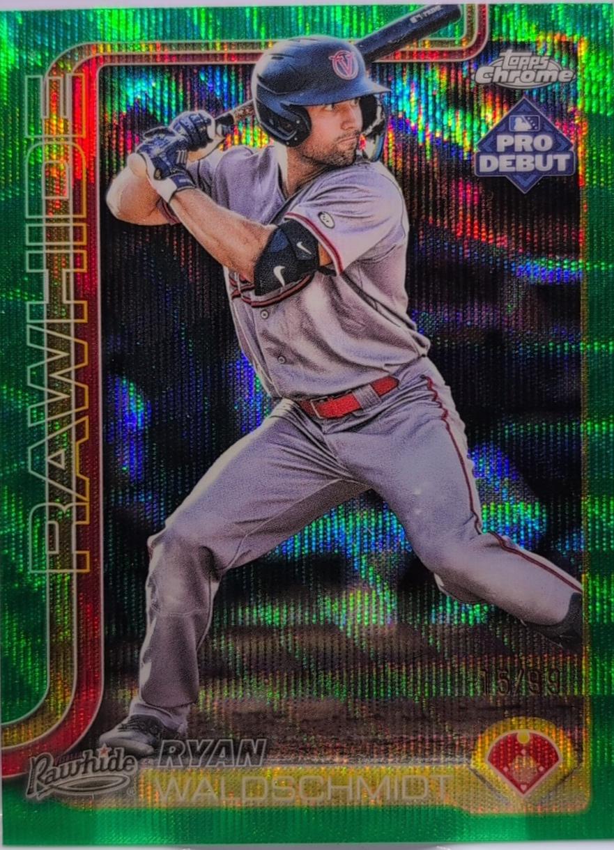 Ryan Waldschmidt [Green Wave Refractor] #PDC-168