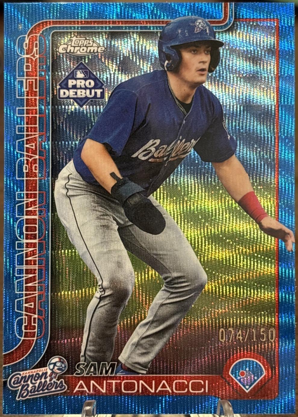 Sam Antonacci [Blue Wave Refractor] #PDC-109