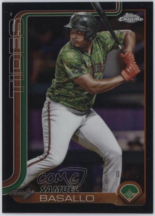 Samuel Basallo [Black Refractor] #PDC-170