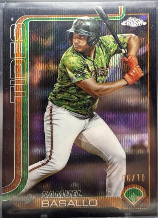 Samuel Basallo [Black Wave Refractor] #PDC-170